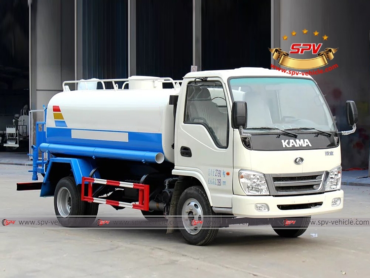 4,000 litres Water Tanker Truck KAMA-RF 4,000 litres Water Tanker Truck KAMA-RF
